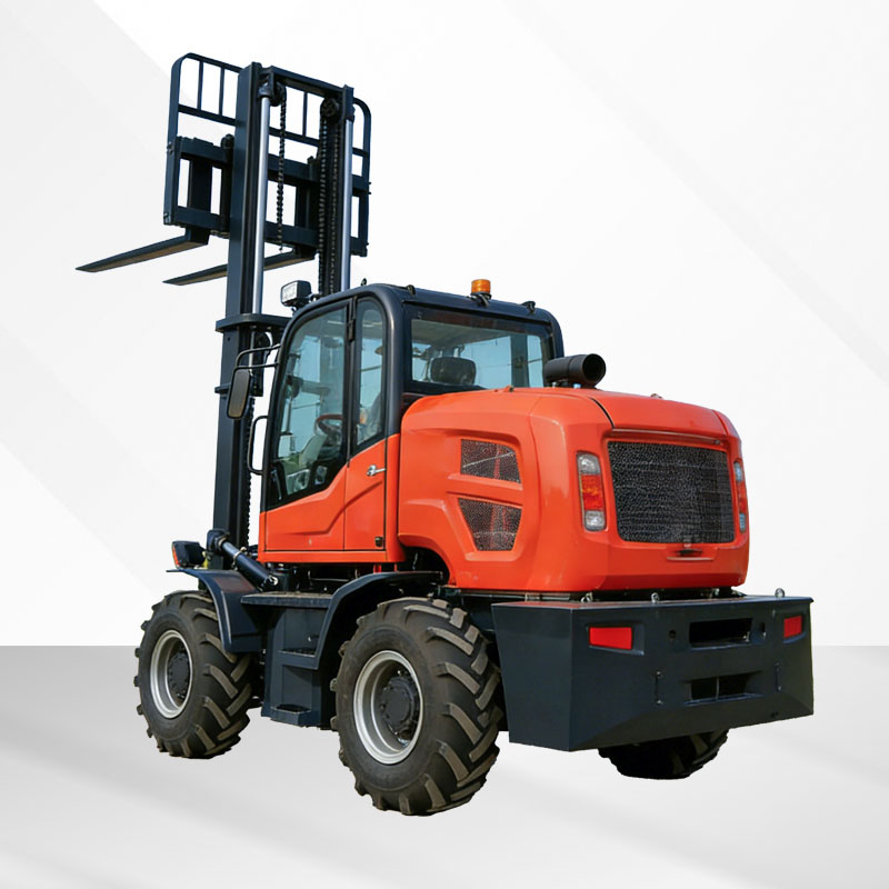 Rough‑Terrain Forklift Solution For Remote Material Transit Yard