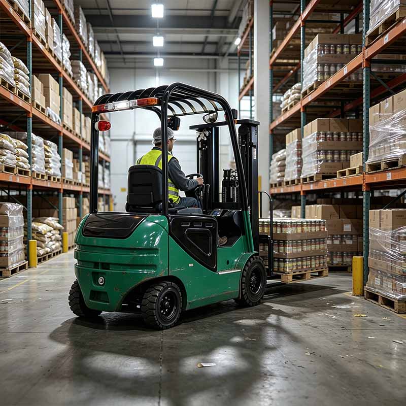 Case Study: 2.5 Ton Electric Forklift Fleet for Indoor Food Distribution Warehou
